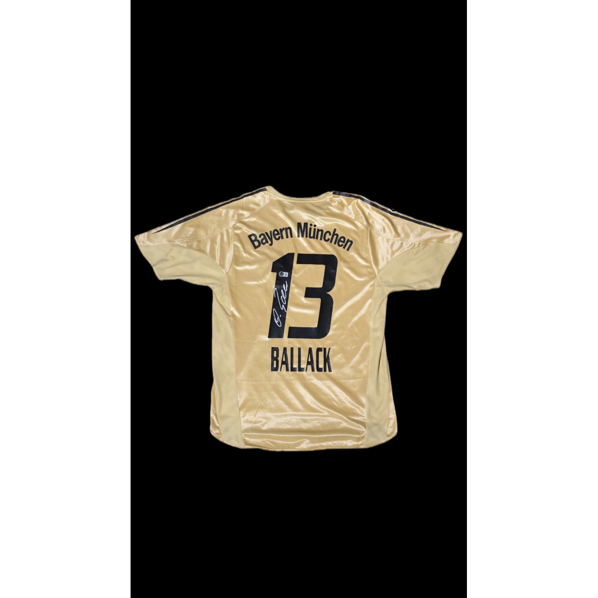 MICHAEL BALLACK AUTÓGRAFO – CAMISA BAYERN MÜNCHEN 13