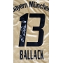 MICHAEL BALLACK AUTÓGRAFO – CAMISA BAYERN MÜNCHEN 13