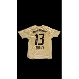 MICHAEL BALLACK AUTÓGRAFO – CAMISA BAYERN MÜNCHEN 13