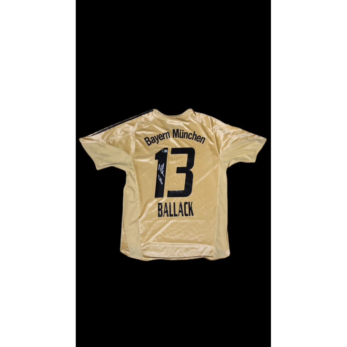 MICHAEL BALLACK AUTÓGRAFO – CAMISA BAYERN MÜNCHEN 13