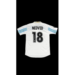 PAVEL NEDVED AUTÓGRAFO – CAMISA LAZIO 18