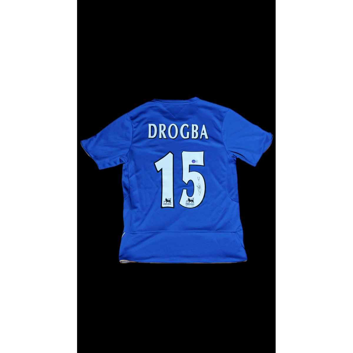 DIDIER DROGBA AUTÓGRAFO – CAMISA CHELSEA CENTENÁRIO