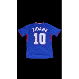ZINÉDINE ZIDANE AUTÓGRAFO – CAMISA FRANÇA 10