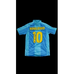 RONALDINHO AUTÓGRAFO – CAMISA BARCELONA 2007/08
