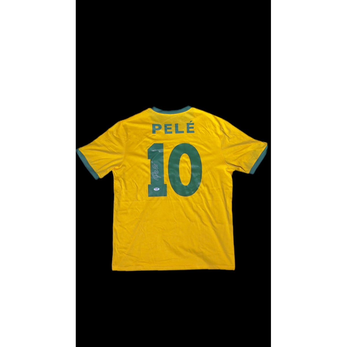 PELÉ AUTÓGRAFO – CAMISA BRASIL 10