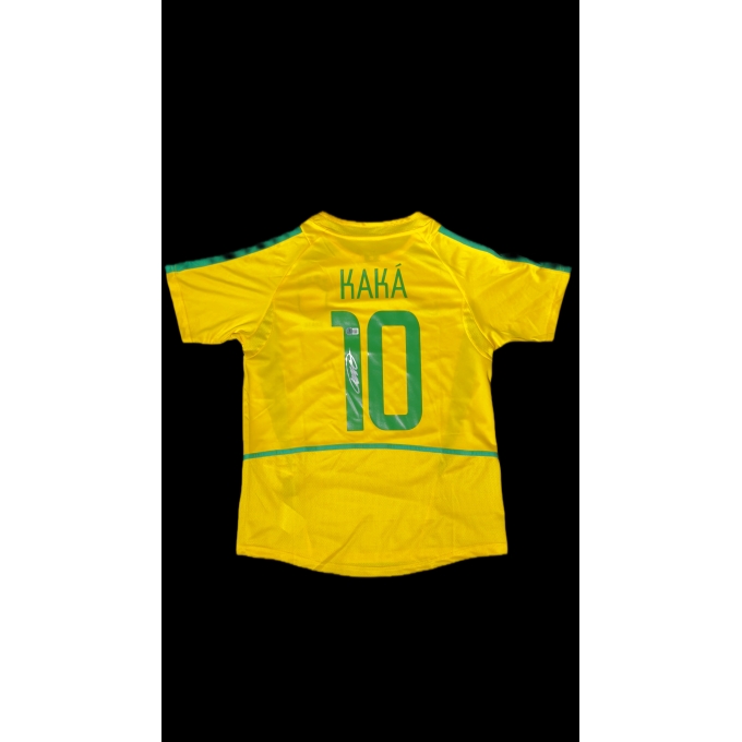 KAKÁ AUTÓGRAFO – CAMISA BRASIL 10