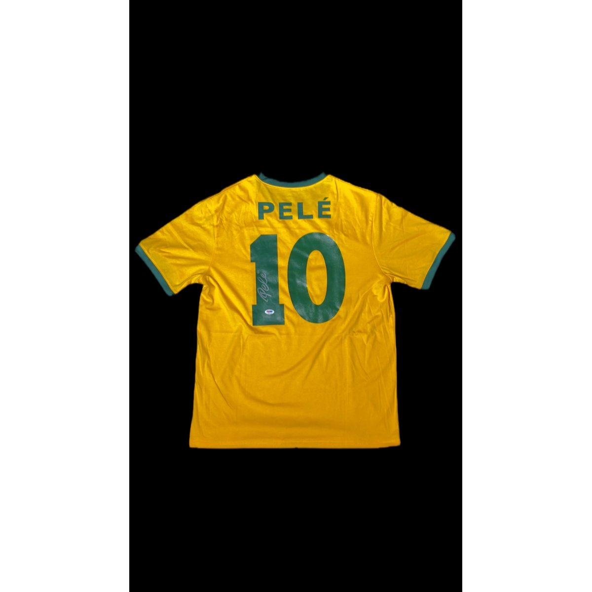PELÉ AUTÓGRAFO – CAMISA BRASIL 10