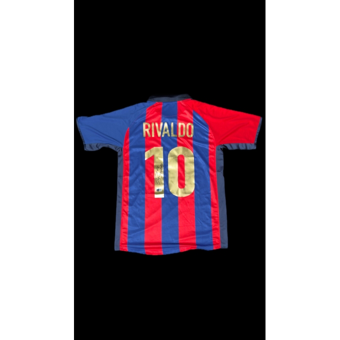 RIVALDO AUTÓGRAFO – CAMISA BARCELONA