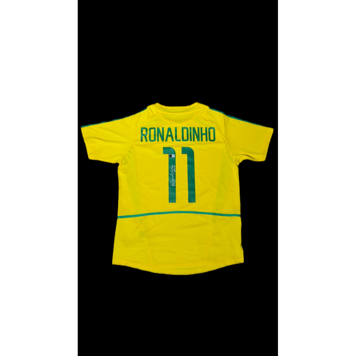 RONALDINHO GAÚCHO AUTÓGRAFO – CAMISA BRASIL 11