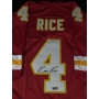 Camiseta de Futebol Americano autografada por Rashee Rice.