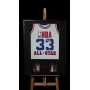 LARRY BIRD AUTÓGRAFO – JERSEY ALL-STAR 33