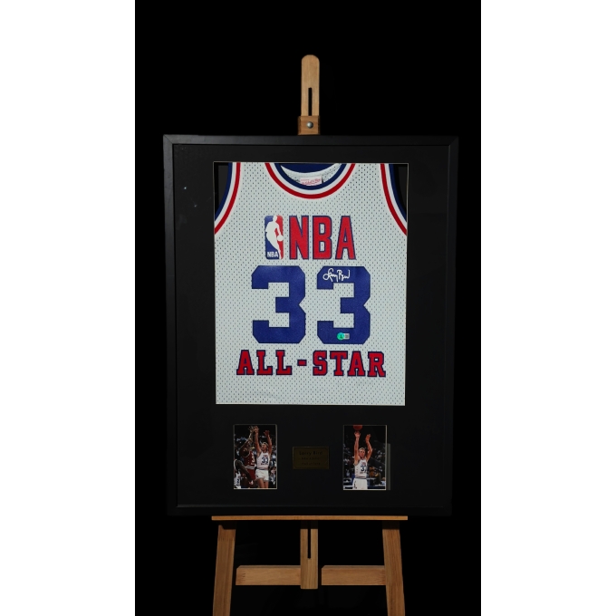 LARRY BIRD AUTÓGRAFO – JERSEY ALL-STAR 33
