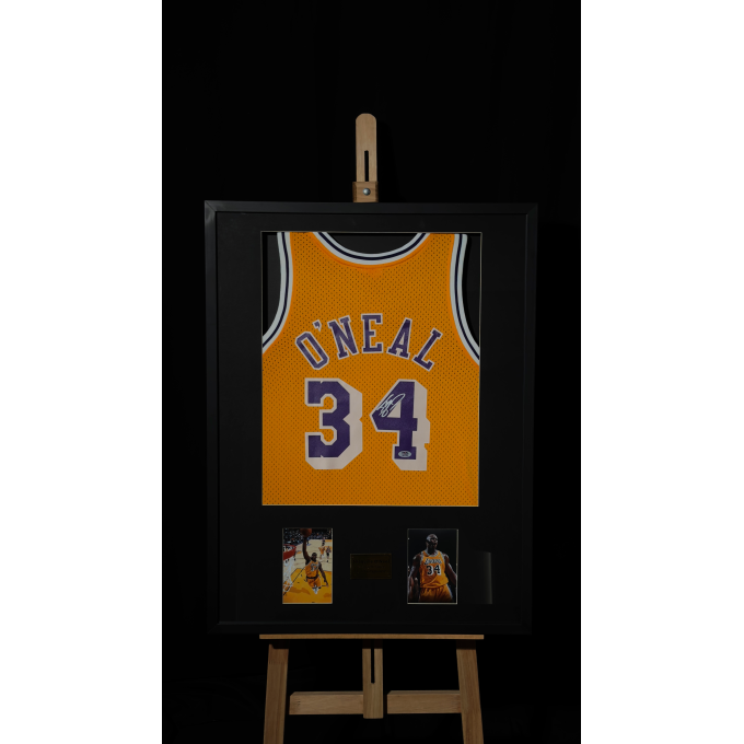 SHAQUILLE O’NEAL AUTÓGRAFO – JERSEY LAKERS 34