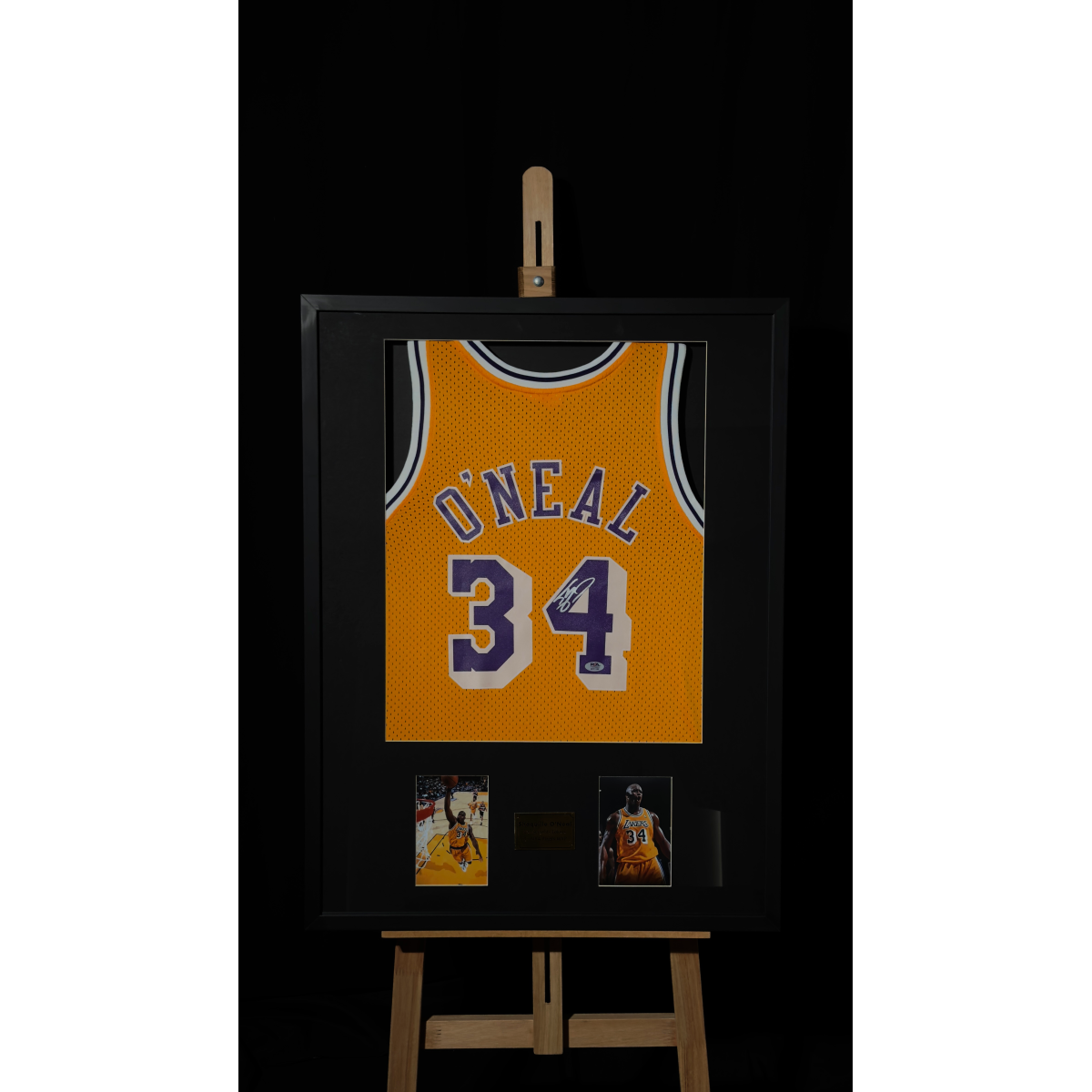SHAQUILLE O’NEAL AUTÓGRAFO – JERSEY LAKERS 34