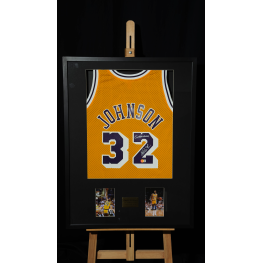 MAGIC JOHNSON AUTÓGRAFO – JERSEY LOS ANGELES LAKERS