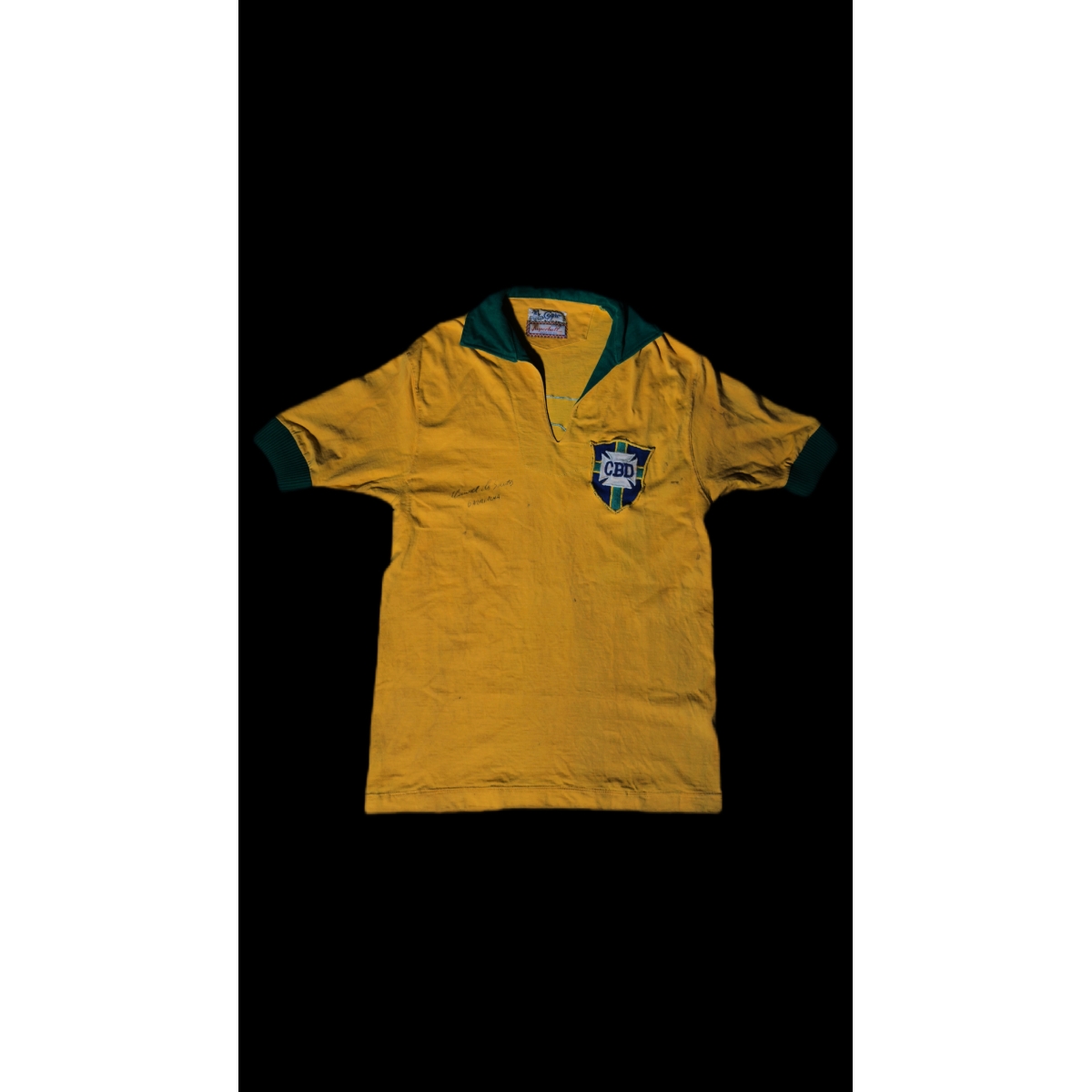 GARRINCHA AUTÓGRAFO – CAMISA BRASIL 1958