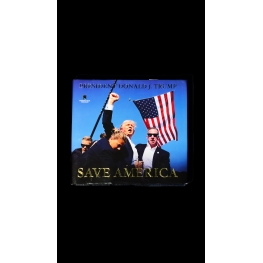 DONALD J. TRUMP AUTÓGRAFO – LIVRO SAVE AMERICA