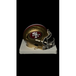 FRED WARNER – MINI CAPACETE SAN FRANCISCO 49ERS AUTOGRAFADO