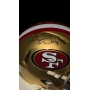 FRED WARNER – MINI CAPACETE SAN FRANCISCO 49ERS AUTOGRAFADO