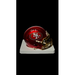 FRANK GORE – MINI CAPACETE SAN FRANCISCO 49ERS FLASH RIDDLL SPEED AUTOGRAFADO