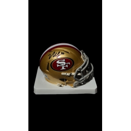 NICK BOSA – MINI CAPACETE SAN FRANCISCO 49ERS RIDDELL SPEED AUTOGRAFADO