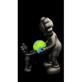 KAWS THE PROMISE – FIGURA COLECIONÁVEL BLACK