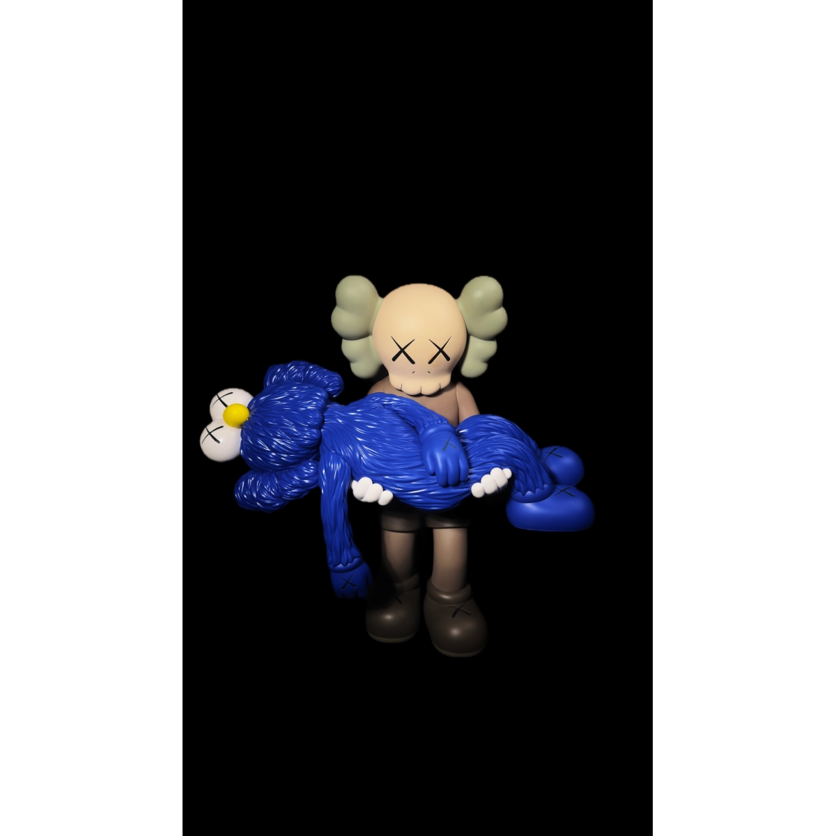 KAWS GONE BROWN – FIGURA COLECIONÁVEL