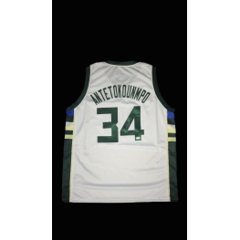 GIANNIS ANTETOKOUNMPO AUTÓGRAFO – JERSEY DO MILWAUKEE BUCKS