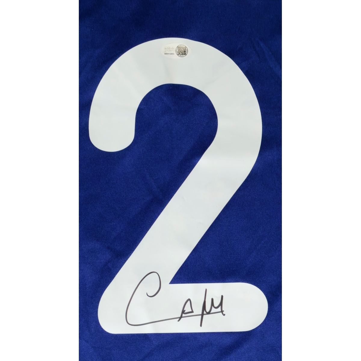 CAFU AUTÓGRAFO – CAMISA BRASIL AZUL