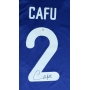 CAFU AUTÓGRAFO – CAMISA BRASIL AZUL