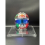 Mini capacete 1/2 autografado por Sergio Pérez.
