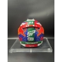 Mini capacete 1/2 autografado por Sergio Pérez.