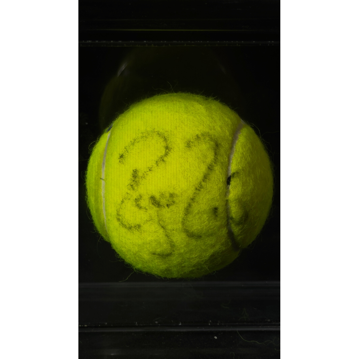 ROGER FEDERER AUTÓGRAFO – BOLA DE TÊNIS WIMBLEDON 2015