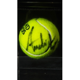 ANDRE AGASSI AUTÓGRAFO – BOLA DE TÊNIS