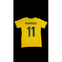 ROMÁRIO AUTÓGRAFO – CAMISA BRASIL RETRÔ