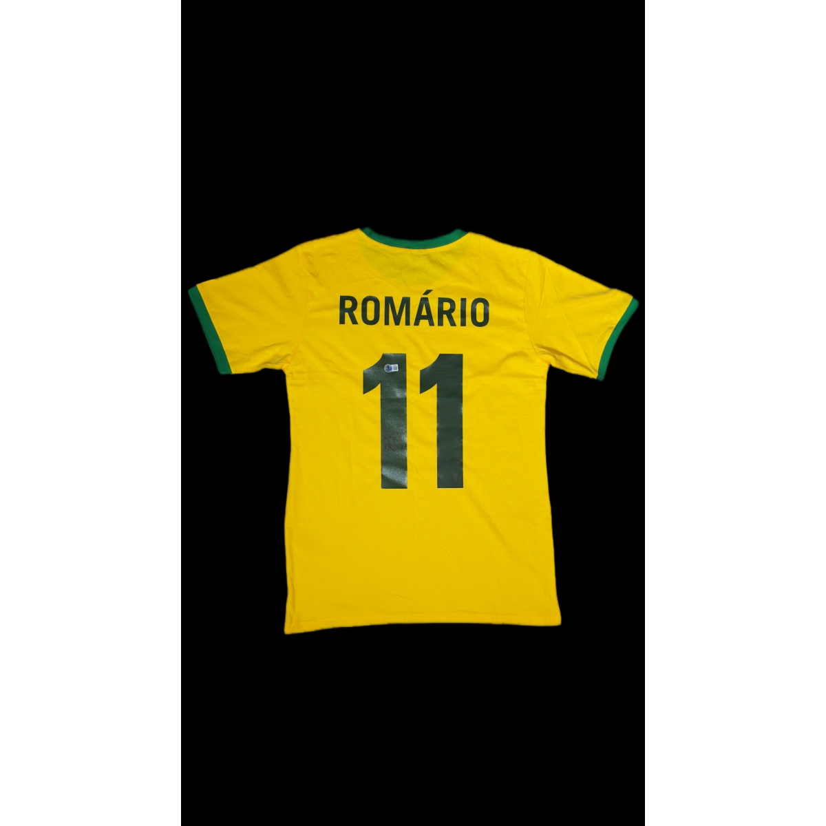ROMÁRIO AUTÓGRAFO – CAMISA BRASIL RETRÔ