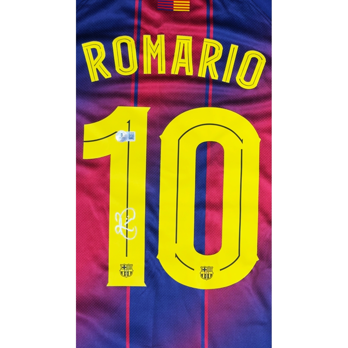 ROMÁRIO AUTÓGRAFO – CAMISA BARCELONA
