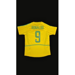 RONALDO FENÔMENO AUTÓGRAFO – CAMISA BRASIL 2002