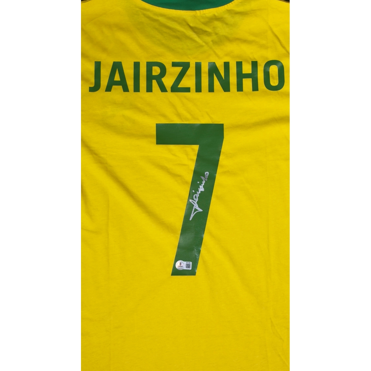 JAIRZINHO AUTÓGRAFO – CAMISA BRASIL RETRÔ