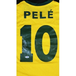 PELÉ AUTÓGRAFO – CAMISA BRASIL RETRÔ