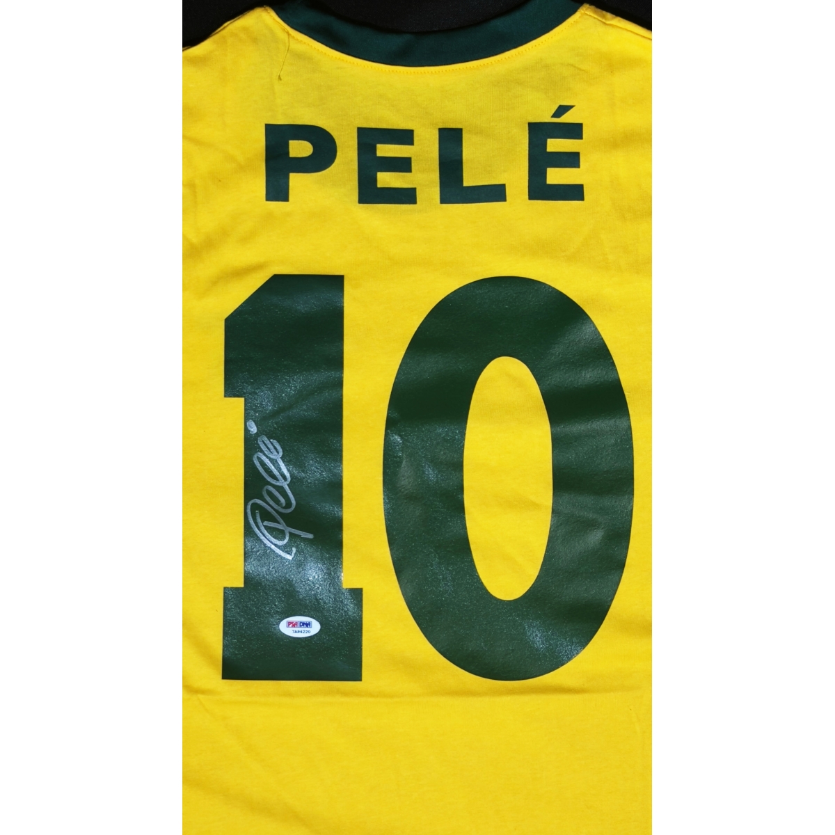 PELÉ AUTÓGRAFO – CAMISA BRASIL RETRÔ