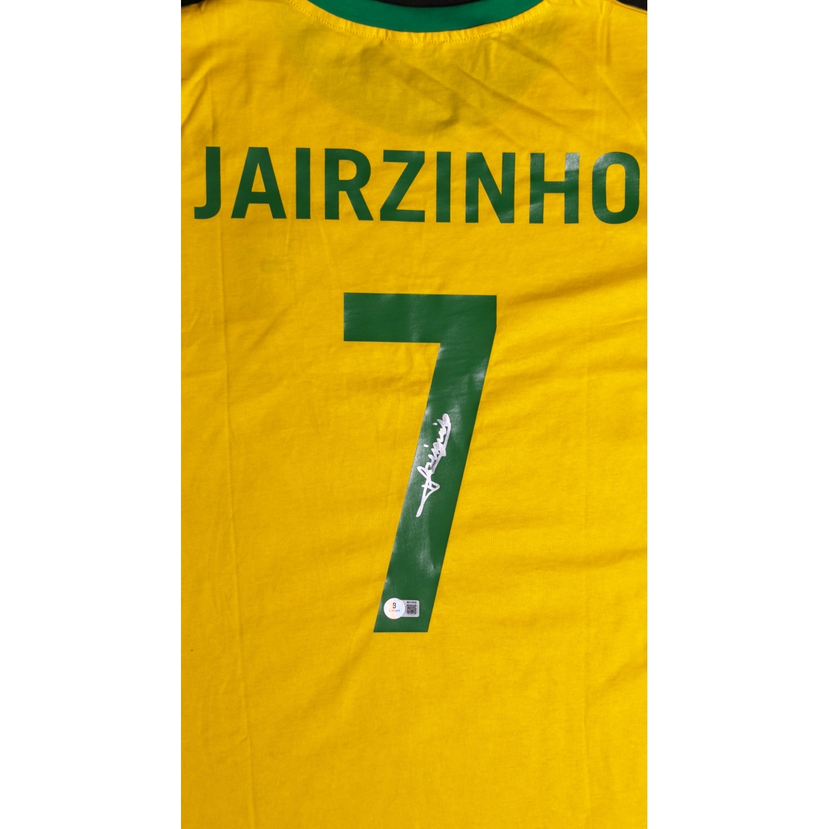 JAIRZINHO AUTÓGRAFO – CAMISA BRASIL RETRÔ