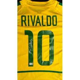 RIVALDO AUTÓGRAFO – CAMISA BRASIL 2002