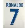 Camisa oficial do Real Madrid, autografada por Cristiano Ronaldo!