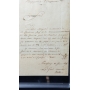 NAPOLEÃO BONAPARTE AUTÓGRAFO – DOCUMENTO HISTÓRICO ILHA DE ELBA 1815