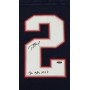 Tom Brady Autógrafo - Camisa "New England Patriots".