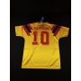 Carlos "El Pibe" Valderrama  camiseta autografada da Seleção da Colômbia.