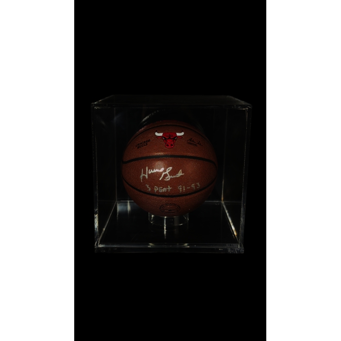 HORACE GRANT AUTÓGRAFO – BOLA CHICAGO BULLS 3-PEAT 1991–1993