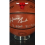 HORACE GRANT AUTÓGRAFO – BOLA CHICAGO BULLS 3-PEAT 1991–1993