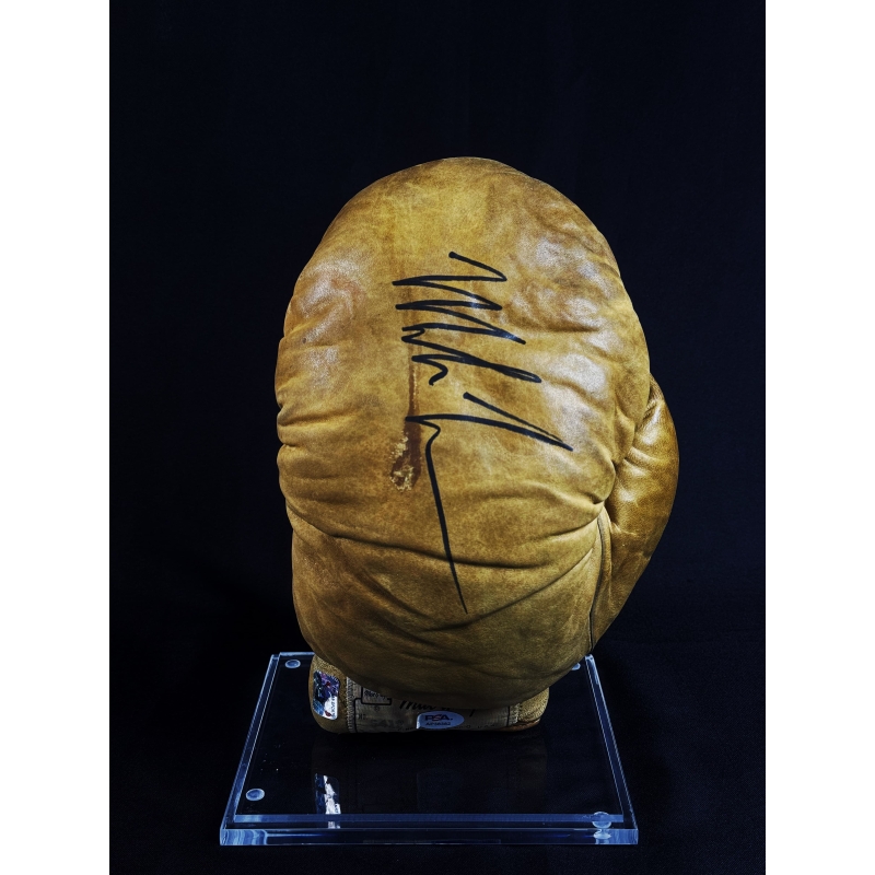 Mike Tyson Autógrafo luva "vintage" da marca MacGregor.